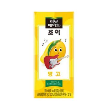 <업체별도배송>미닛메이드조이 망고(195ml*32팩/코카콜라)