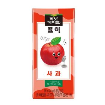 <업체별도배송>미닛메이드조이 사과(195ml*32팩/코카콜라)
