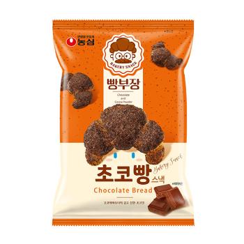 <업체별도배송>빵부장 초코빵스낵(55g*16입/농심) <업체별도배송>빵부장 초코빵스낵(55g*16입/농심)