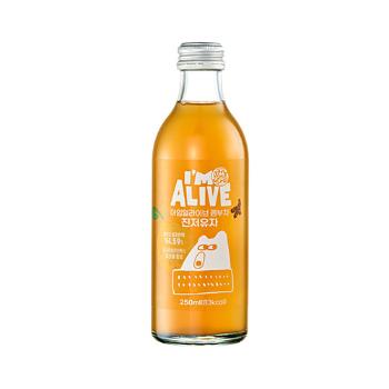 <업체별도배송>아임얼라이브 콤부차 진저유자(250ml*20병/프레시코)