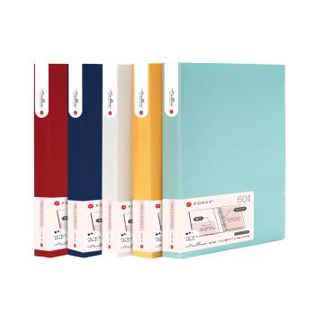 <업체별도배송>멜로우 클리어화일(A4/민트/60매/D링/OF3607/포레이)