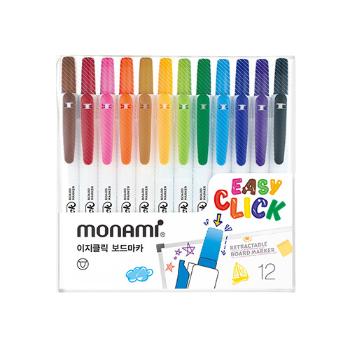 이지클릭 White Board Marker 세트(12색/모나미) 이지클릭 White Board Marker 세트(12색/모나미)