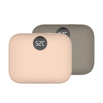 <업체별도배송>온도조절 손난로 핫팩 보조배터리 9600mAh 파우치포함(아이보리/CL-286/쿨린)