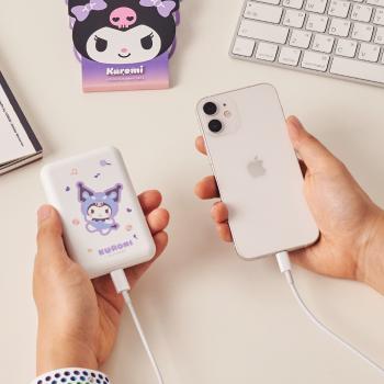 <업체별도배송>맥세이프 보조배터리 5000mAh(쿠로미/산리오/PT-MBT5000P)