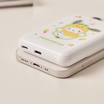 <업체별도배송>맥세이프 보조배터리 5000mAh(포차코/산리오/PT-MBT5000P)