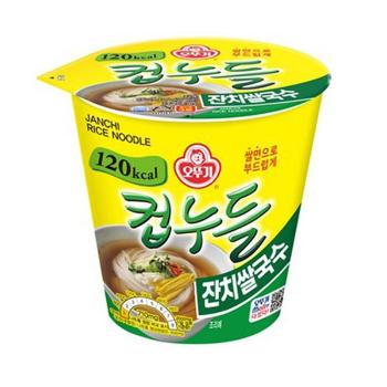 <업체별도배송>컵라면 컵누들 잔치 쌀국수(34g*15개/오뚜기)