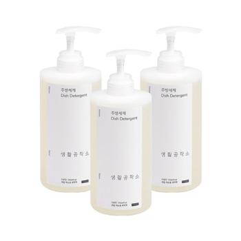 <업체별도배송>생활공작소 주방세제 자몽향 750ml 3개 <업체별도배송>생활공작소 주방세제 자몽향 750ml 3개