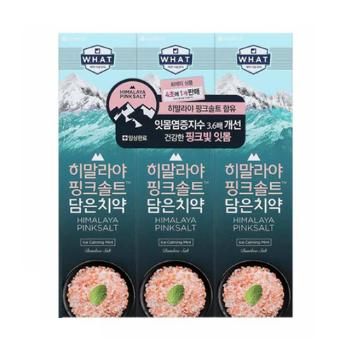 히말라야핑크솔트 담은 치약 아이스 카밍 민트 (100g/3개) (주)오피스디포 코리아