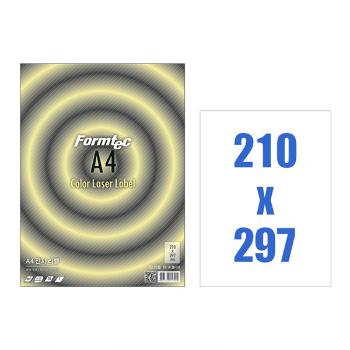 컬러레이저 전용 라벨(CA-3130/20매/1칸/폼텍) 컬러레이저 전용 라벨(CA-3130/20매/1칸/폼텍)
