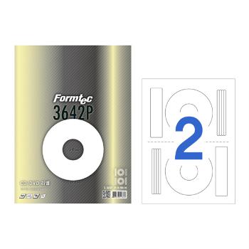 <업체별도배송>CD/DVD용라벨(CL-3642P/100매/폼텍) <업체별도배송>CD/DVD용라벨(CL-3642P/100매/폼텍)