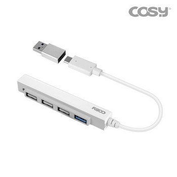 타입 C 4포트 허브(UH2026C/코시)