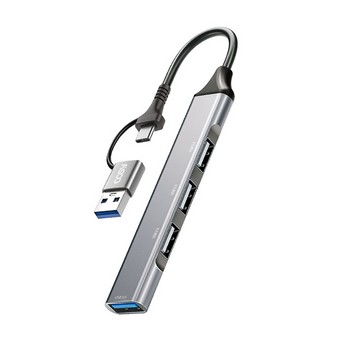 에바듀얼커넥터(USB3.0 USB2.0 4포트허브/UH2213CA/코시)