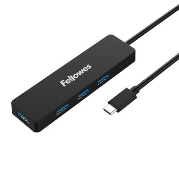 C타입 to USB 3.0 4포트 허브(100045797/블랙/펠로우즈)