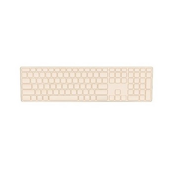 3in1 슈퍼슬림 무선 블루투스 알루미늄 바디킷 키보드(E9500G/베이지/CLC)