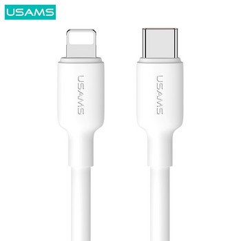 2-in-1 알루미늄 72W 초고속충전/데이터케이블(SJ740USB101/1.2m/USAMS)