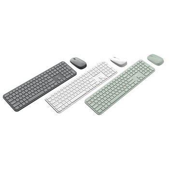 <업체별도배송>무선 키보드 마우스 세트(SPT6338BL/화이트/필립스)