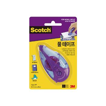 스카치 투명 양면테이프(017D/8.4mm*8M/3M) 스카치 투명 양면테이프(017D/8.4mm*8M/3M)