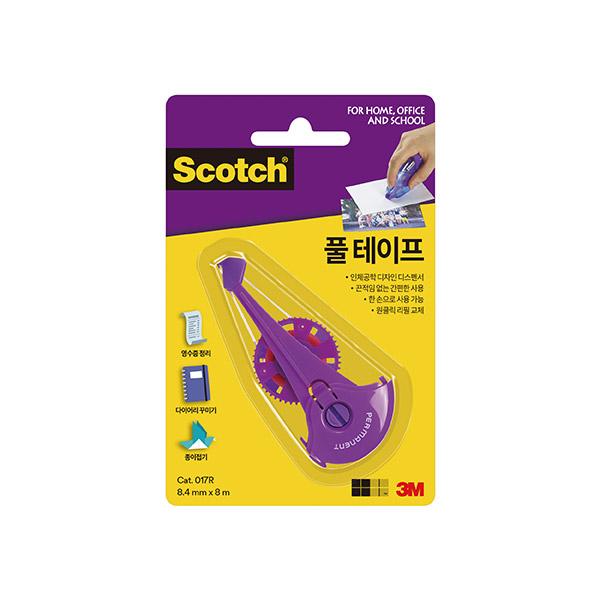 스카치 풀테이프 리필(017R/8.4*8M/3M) 스카치 풀테이프 리필(017R/8.4*8M/3M)