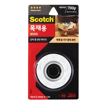 스카치 강력 목재용 폼 양면테이프 WD215/3M)