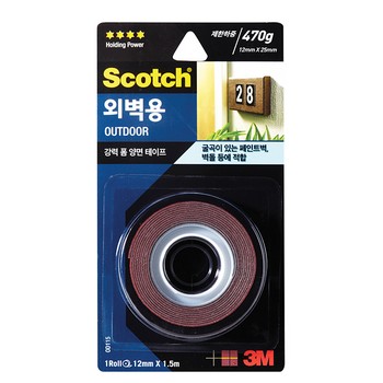 스카치 강력 외벽용 폼 양면테이프 OD115/3M)
