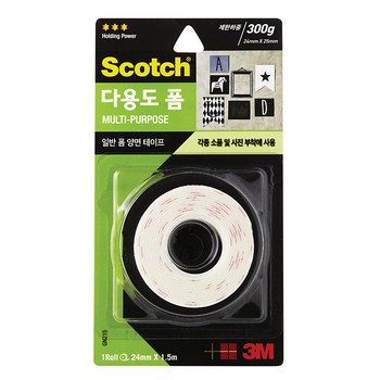 스카치 다용도 폼 양면테이프 GN215/3M)