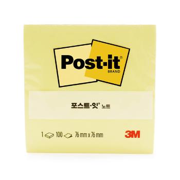 포스트-잇 654 Y (노랑/3M) 포스트-잇 654 Y (노랑/3M)