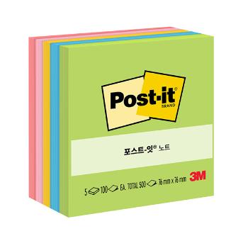 포스트-잇 654-5UC (자이푸르/플로랄 판타지/3M) 포스트-잇 654-5UC (자이푸르/플로랄 판타지/3M)