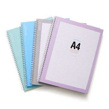 A4스프링 좌철노트(A4/모닝글로리)