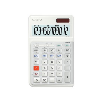 계산기(JE 12E/화이트/CASIO)