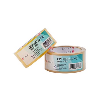 OPP테이프(투명/48mm*50M/foray) OPP테이프(투명/48mm*50M/foray)