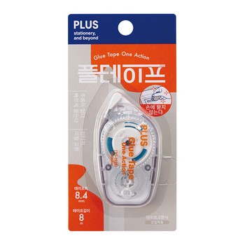 PLUS 원액션 풀테이프(TG-1920/투명/8.4*8) PLUS 원액션 풀테이프(TG-1920/투명/8.4*8)
