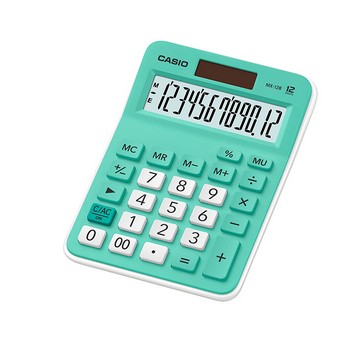 계산기(MX-12B/그린/CASIO)