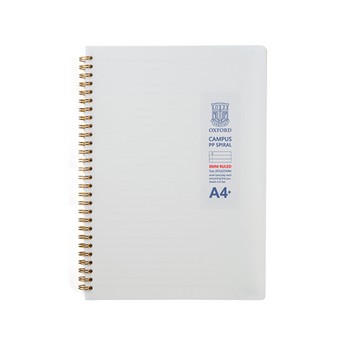 밀크PP 스프링 노트 (A4 /좌철/줄/80매/옥스포드/DJ23A42)