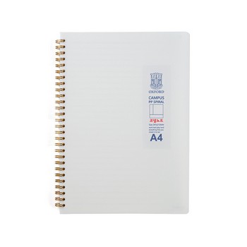 밀크PP 스프링 노트 (A4/좌철/코넬/80매/옥스포드/DJ32A42)