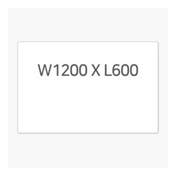<업체별도배송>고무자석 화이트보드(1200*600/MRMB-WB12060/마그피아)