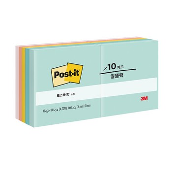 포스트잇 노트 654-10AP 비치사이드 카페 포스트잇 노트 654-10AP 비치사이드 카페