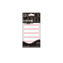 일반 견출지(202R/18매/적색/90*20/쁘띠팬시) 일반 견출지(202R/18매/적색/90*20/쁘띠팬시)