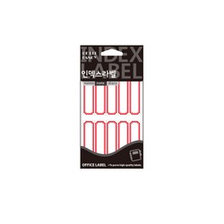 일반 견출지(222B/18매/청색/18*60/쁘띠팬시) 일반 견출지(222B/18매/청색/18*60/쁘띠팬시)