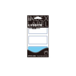 보호 견출지(F203B/13매/청색/87*38/쁘띠팬시) 보호 견출지(F203B/13매/청색/87*38/쁘띠팬시)