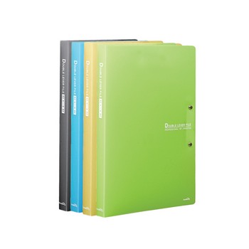 <업체별도배송>반투명 더블레버화일(A4/노랑/PP/HU5527/희망화일) <업체별도배송>반투명 더블레버화일(A4/노랑/PP/HU5527/희망화일)