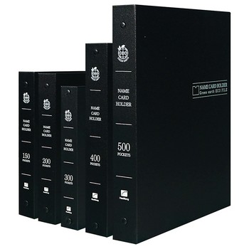 <업체별도배송>에코합지 명함첩(4단/200매/UA3423B/희망화일) <업체별도배송>에코합지 명함첩(4단/200매/UA3423B/희망화일)
