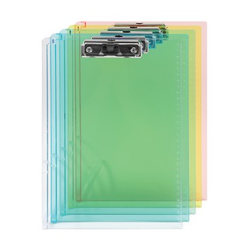 스탠딩 투명 클립보드(투명/F915N-71/문화산업)
