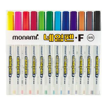 네임펜12색세트(F/모나미) 네임펜12색세트(F/모나미)
