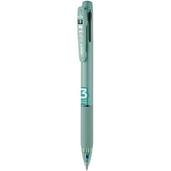 플립3 3색볼펜(0.7/sage green/1자루/모나미) 플립3 3색볼펜(0.7/sage green/1자루/모나미)