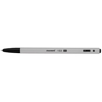 뉴153볼펜(흑/0.5/12자루/모나미)