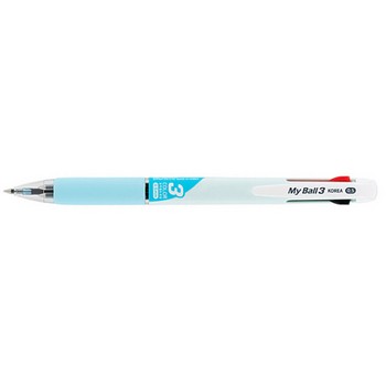 마이볼 3색볼펜(0.5/블루/1자루/마이펜) 마이볼 3색볼펜(0.5/블루/1자루/마이펜)