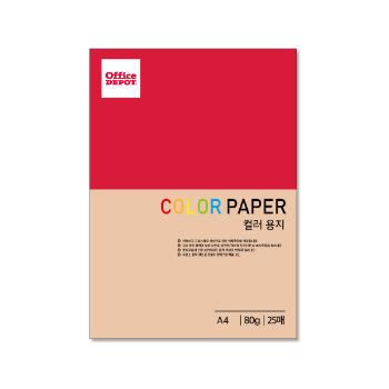 컬러색지 80g(P6/복숭아/25매/오피스디포) 컬러색지 80g(P6/복숭아/25매/오피스디포)