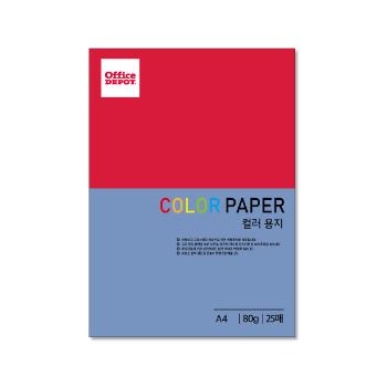 컬러색지 80g(P17/연보라/25매/오피스디포) 컬러색지 80g(P17/연보라/25매/오피스디포)