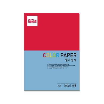 컬러색지 80g(P32/하늘색/25매/오피스디포) 컬러색지 80g(P32/하늘색/25매/오피스디포)