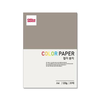 컬러색지 120g(E2/우유색/20매/오피스디포) 컬러색지 120g(E2/우유색/20매/오피스디포)